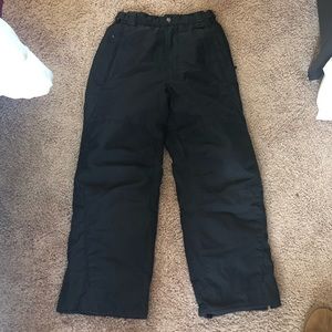 Black Snow Pants